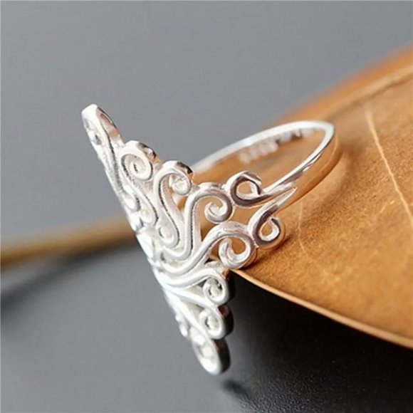 🍒 925SS Gorgeous COCKTAIL 💍 Ring - Picture 5 of 10